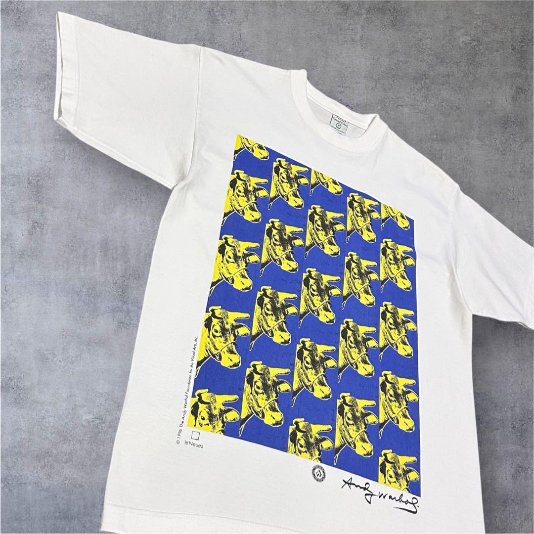 90s Andy Warhol アンディウォーホル COW 牛 アート Tシャツ