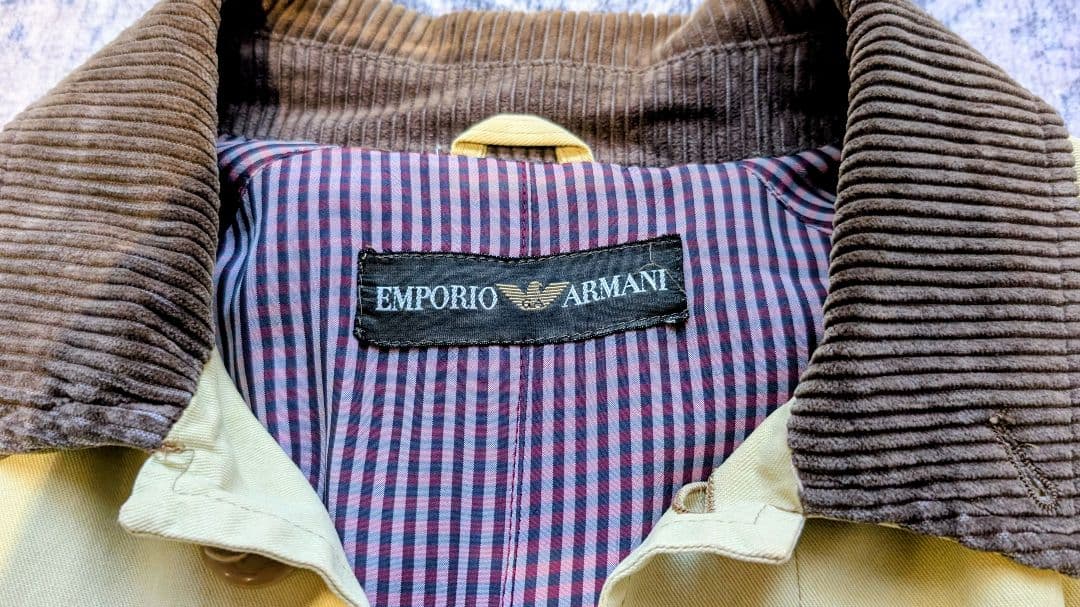 エンポリオ・アルマーニ トレンチコート