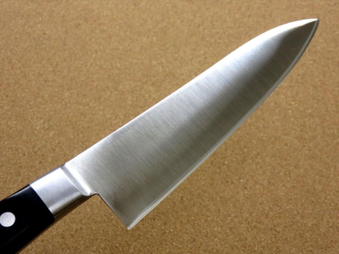 関の刃物 牛刀 180mm クロムモリブデン 口金付き 魚 肉切り 両刃万能包丁