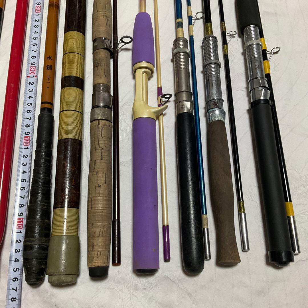 釣り具まとめ売り、リール竿、ルアー竿、投げ竿、リール各種他