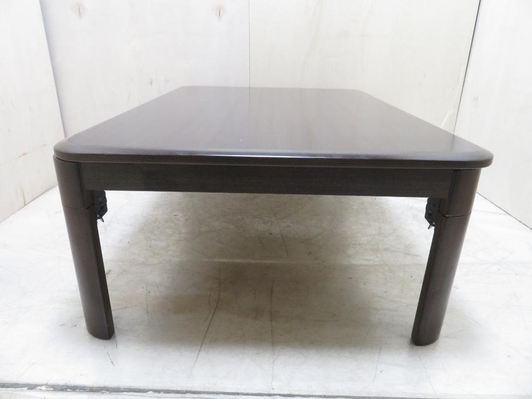 ニトリ 家具調こたつ アングル 105 DBR 105×75cm 掛布団付き