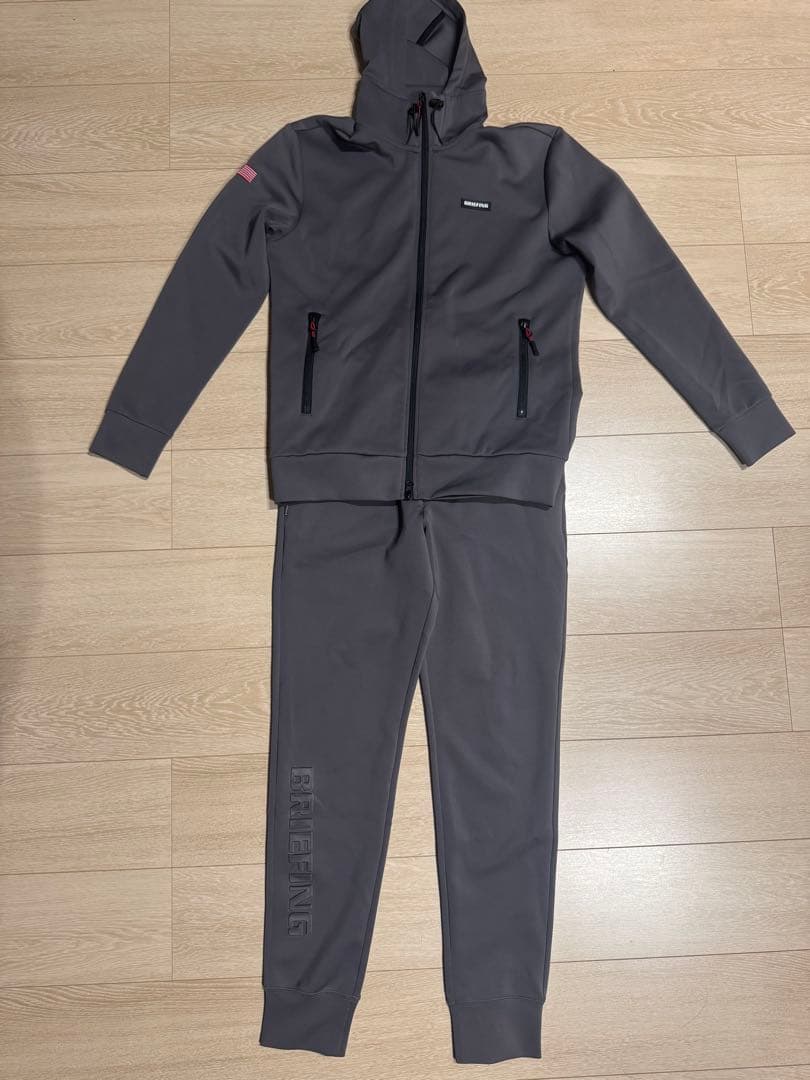 美品　BRIEFING セットアップ　グレー　M
