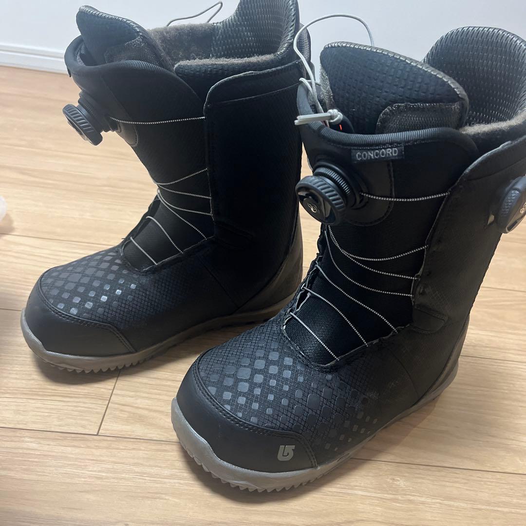 BURTON CONCORD BOA スノーボードブーツ 27センチ　ブラック