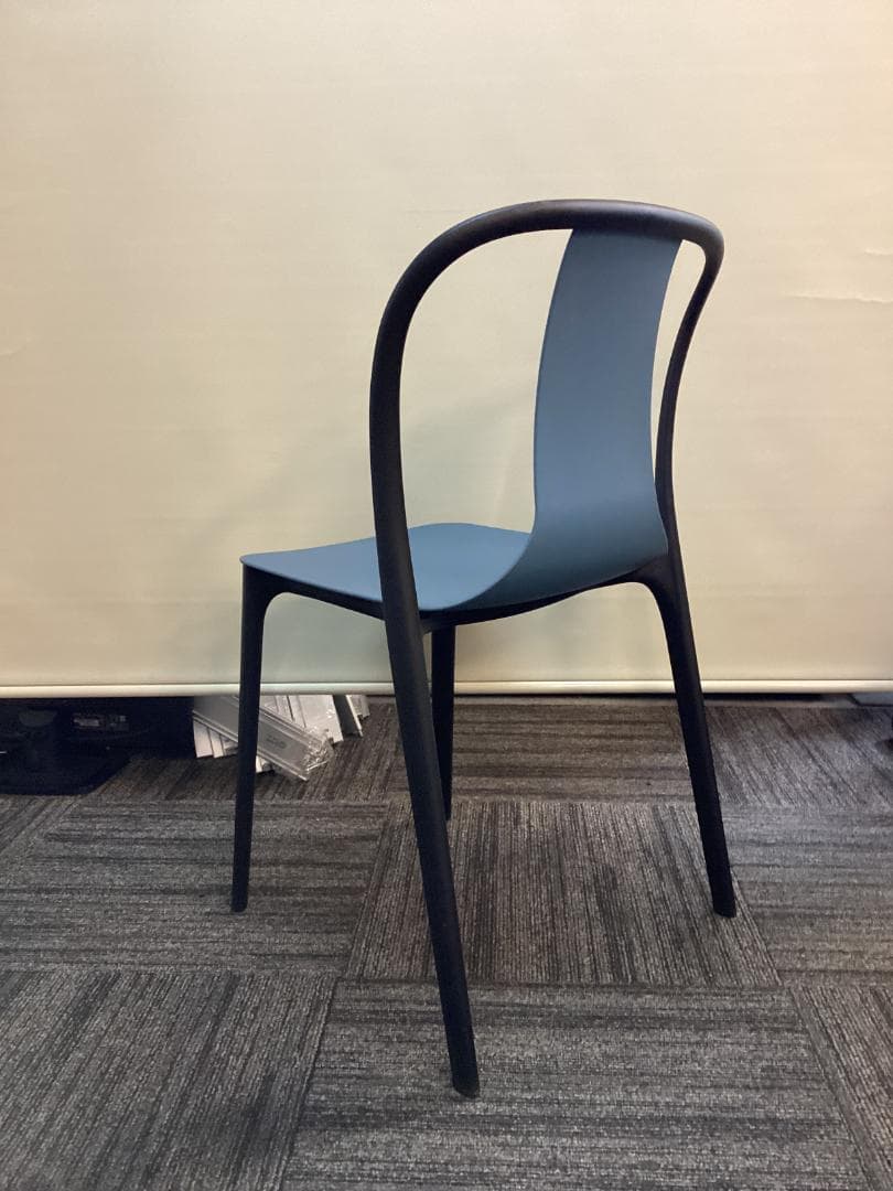 １脚のみ　ヴィトラ　ベルヴィルチェア　シーブルー　Belleville　ガーデン