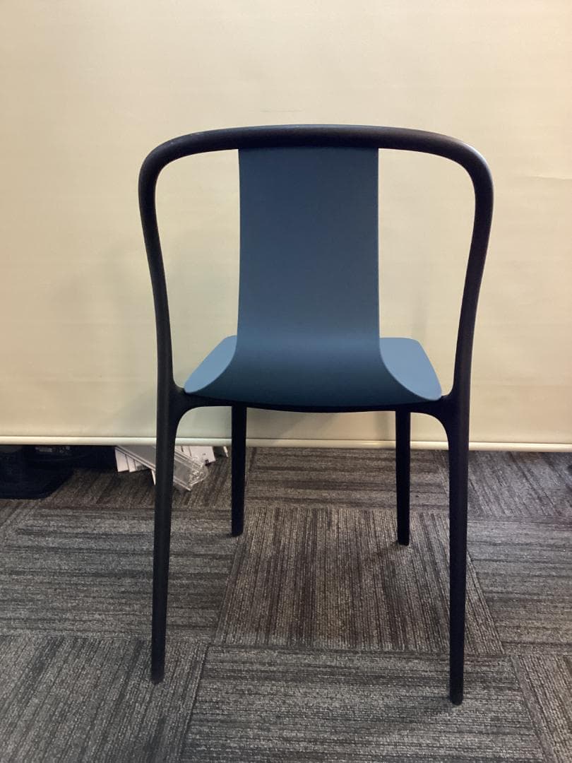 １脚のみ　ヴィトラ　ベルヴィルチェア　シーブルー　Belleville　ガーデン