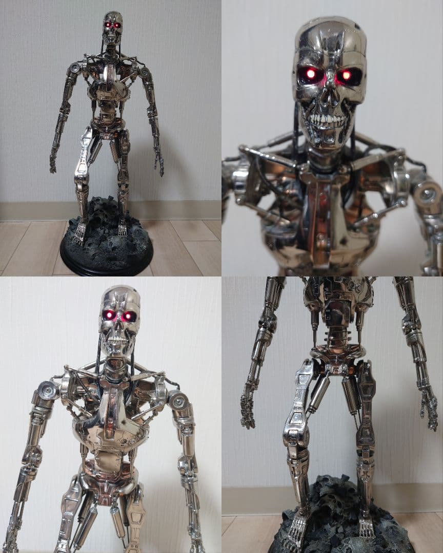 サイドショウ 1/4 ターミネーター T-800 エンドスケルトン スタチュー