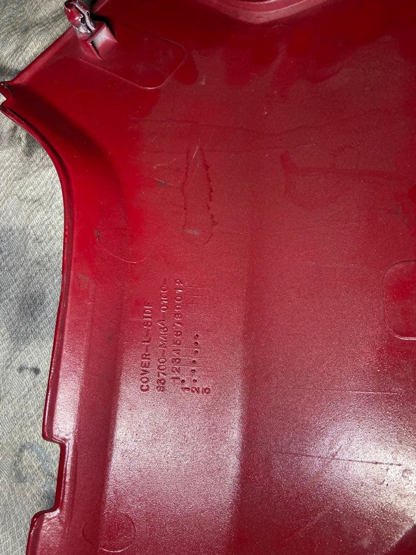 CBX400F 外装 赤ソリ タンク サイドカバー テールカウル CBX550F