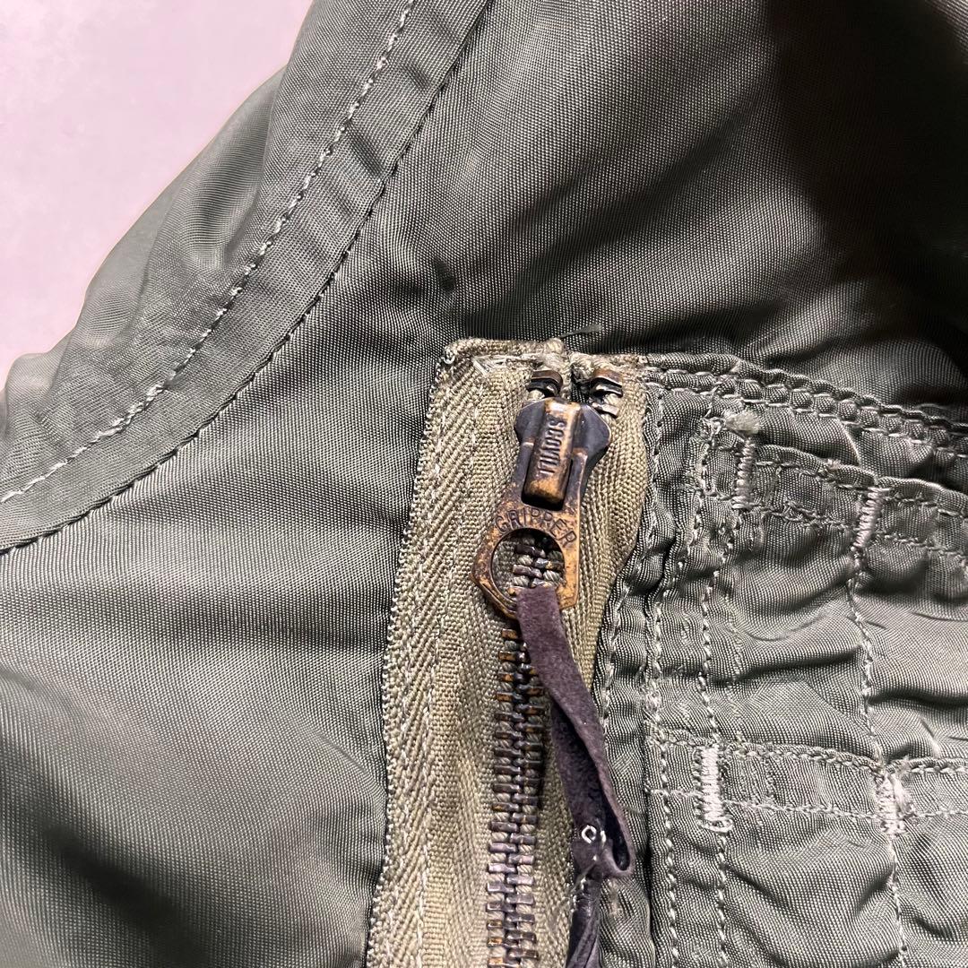 80s AVIREX N-2B usa カーキ フライトジャケット 1983