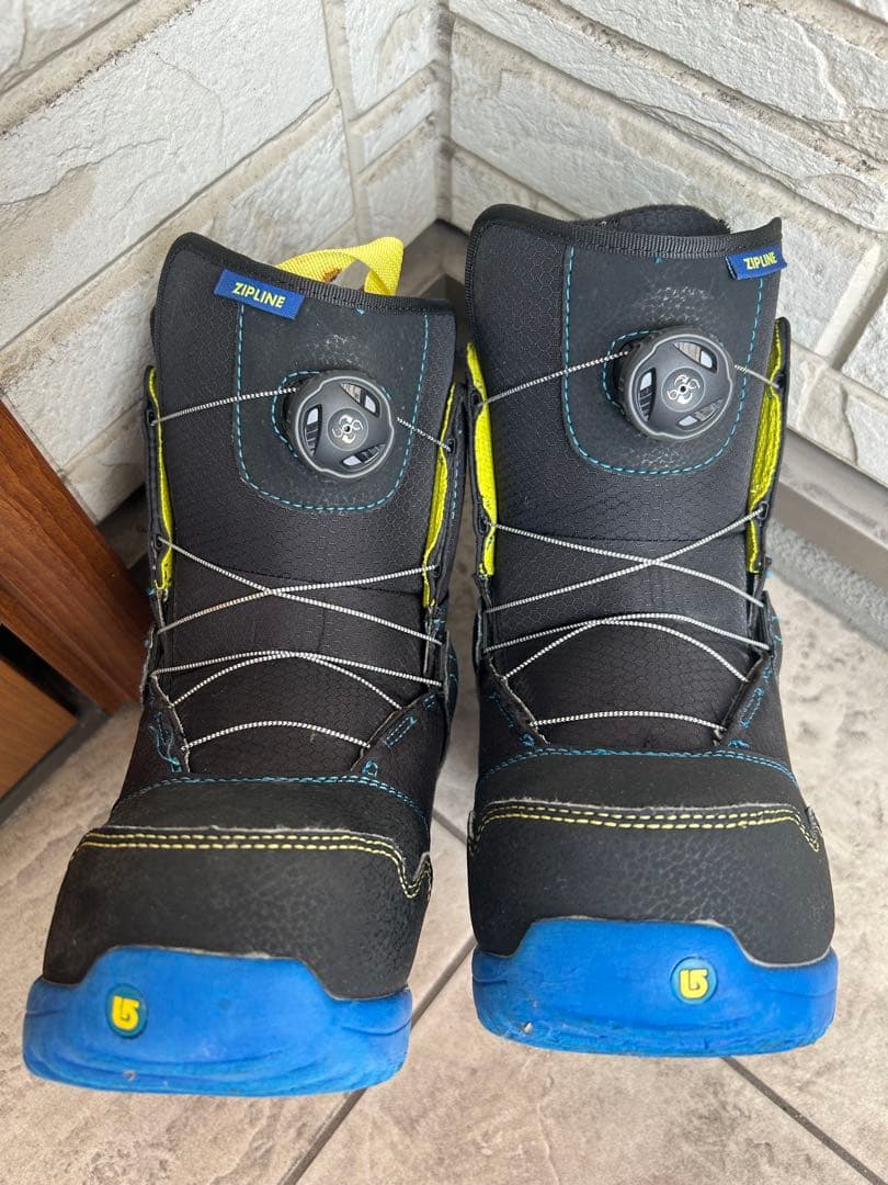 美品 BURTON バートン ZIPLINE BOA スノボ ブーツ キッズ