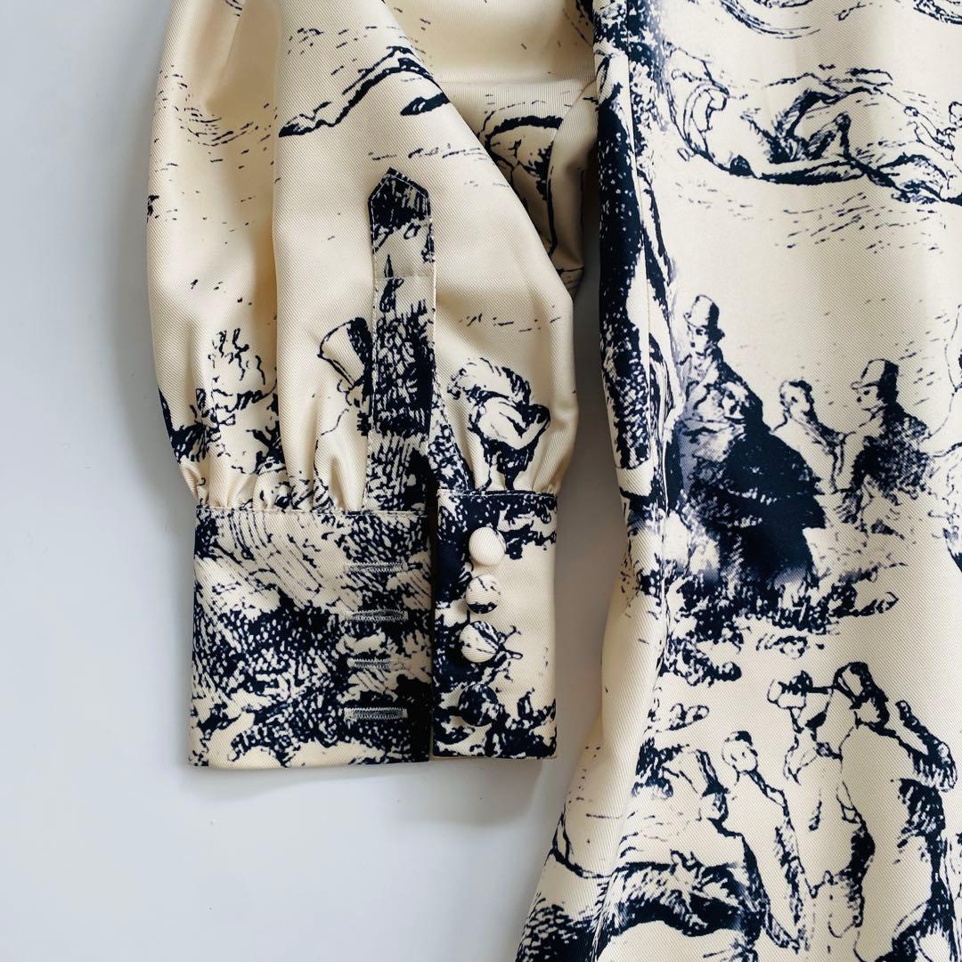 ワンピース JOHN French Scenic Printed Dress LITMUS