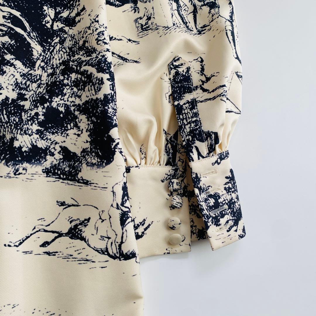 ワンピース JOHN French Scenic Printed Dress LITMUS