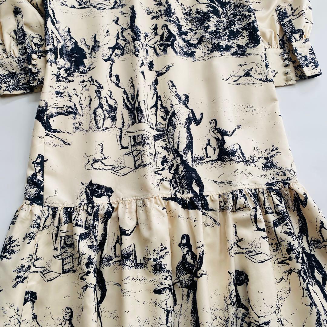 ワンピース JOHN French Scenic Printed Dress LITMUS