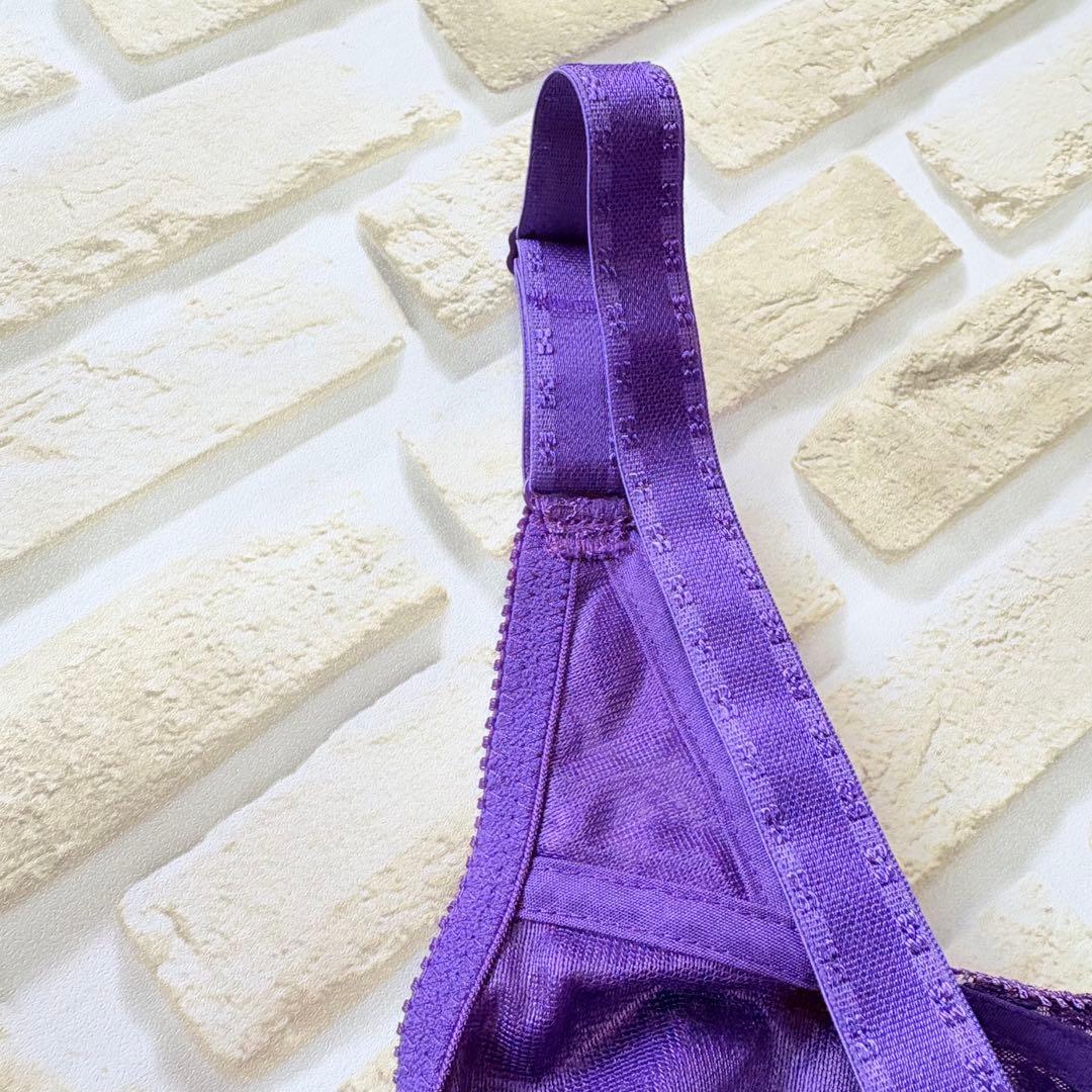 出品　シャンデール補正下着　ボディスーツD95 バイオレット冬用