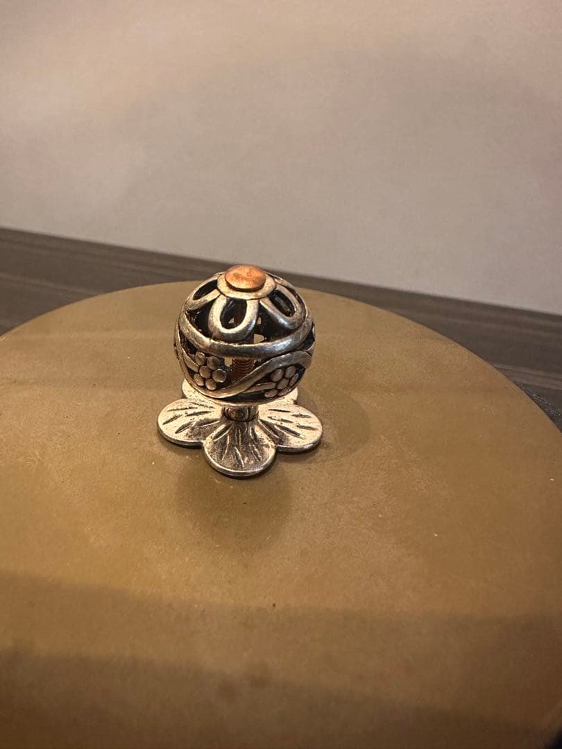 鋳鉄 花模様 鉄瓶