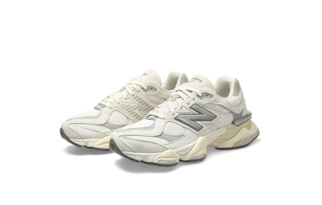 【m】New Balance スニーカー グレー/ホワイト