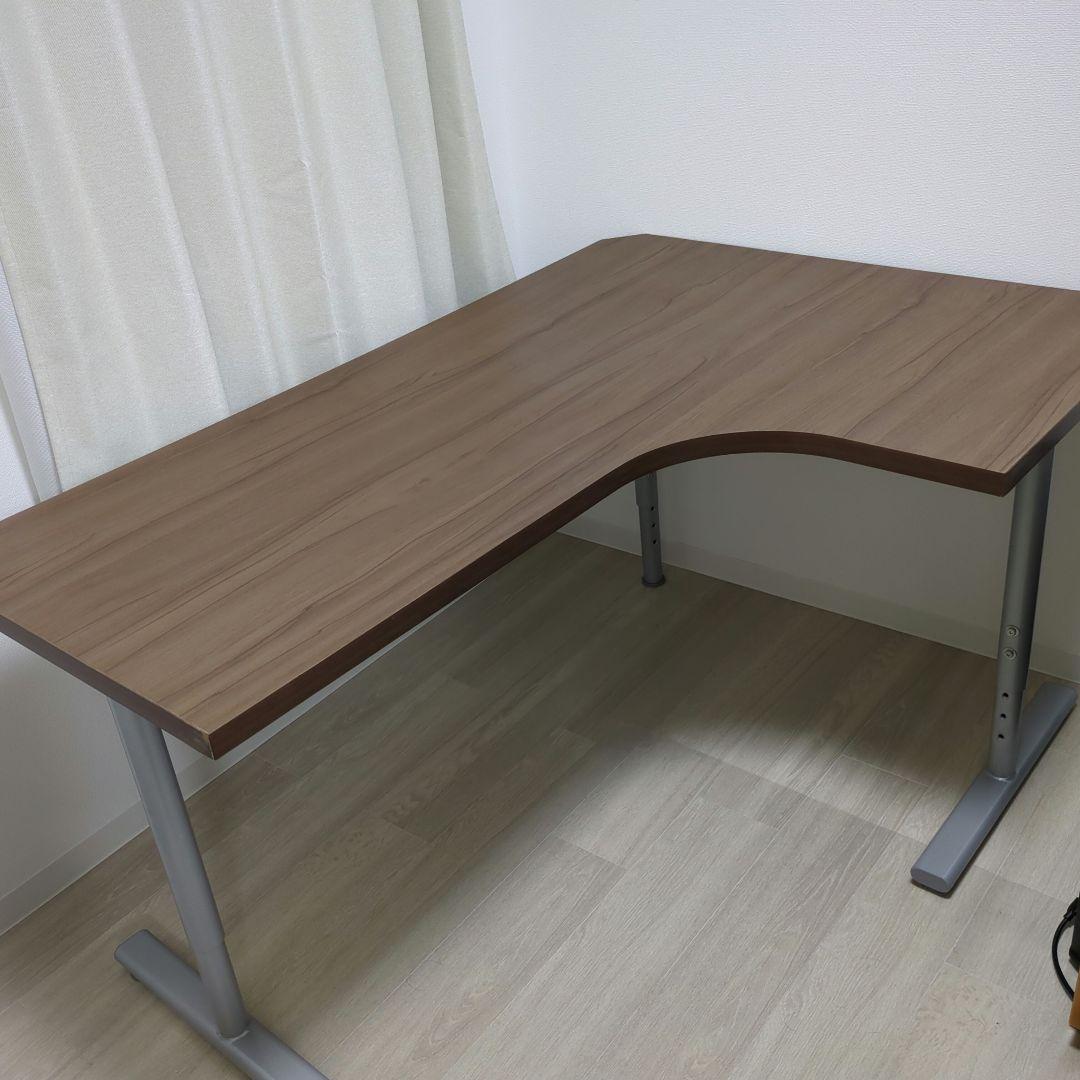 ニトリ　プレフェ　L字型デスク　廃盤品