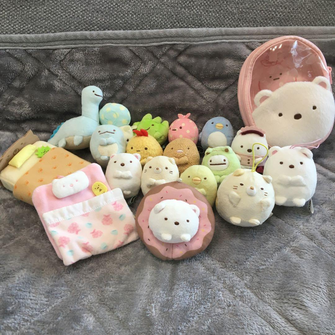 すみっコぐらし　てのりぬいぐるみ　まとめ売り　19点セット