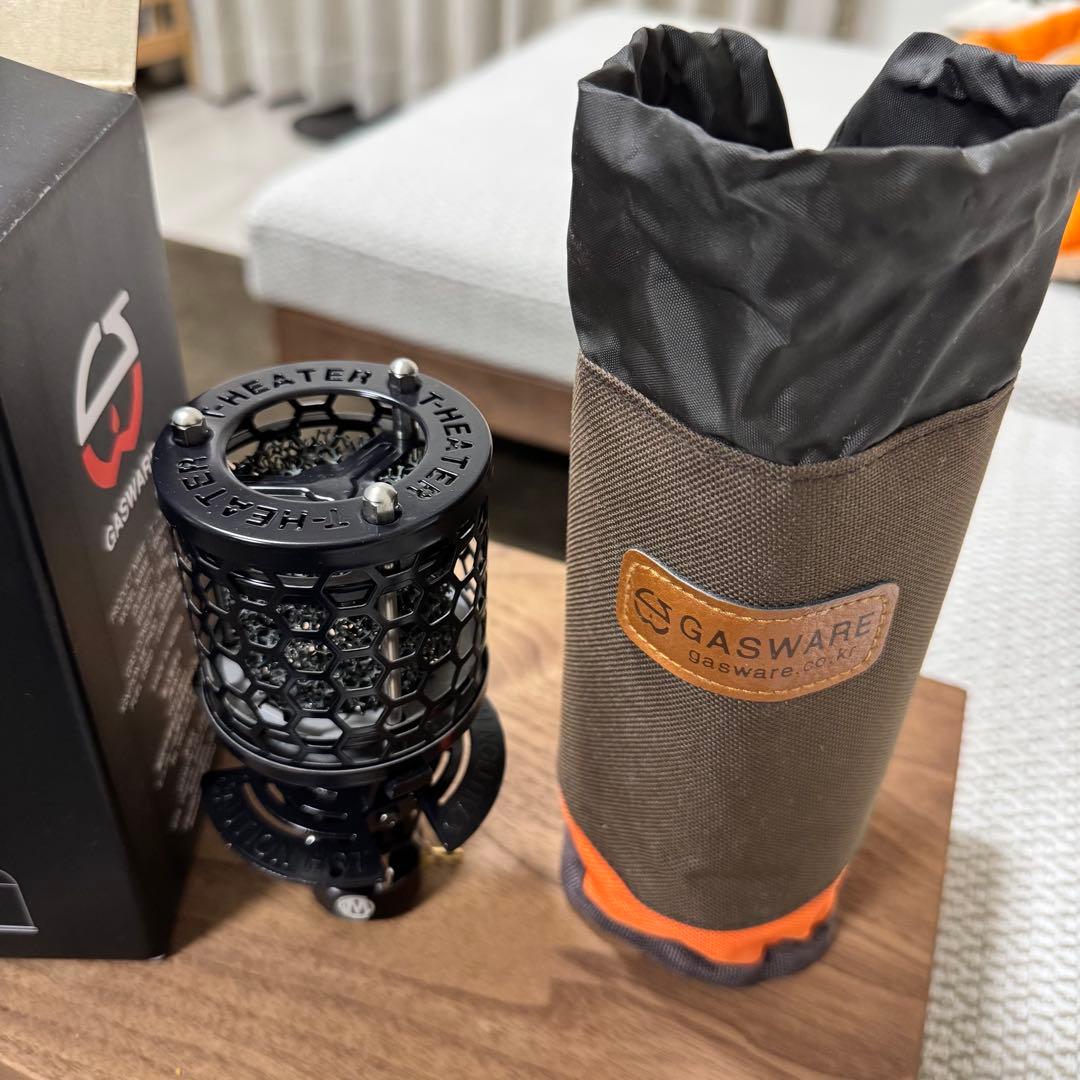 T-HEATER GASWARE アウトドア キャンプ ポータブルストーブ