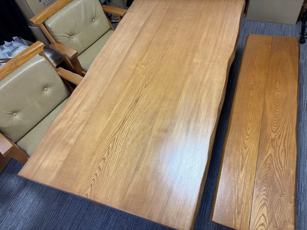 カリモクダイニングセット4人用 ベンチ付き（値段交渉等についてはご相談ください）