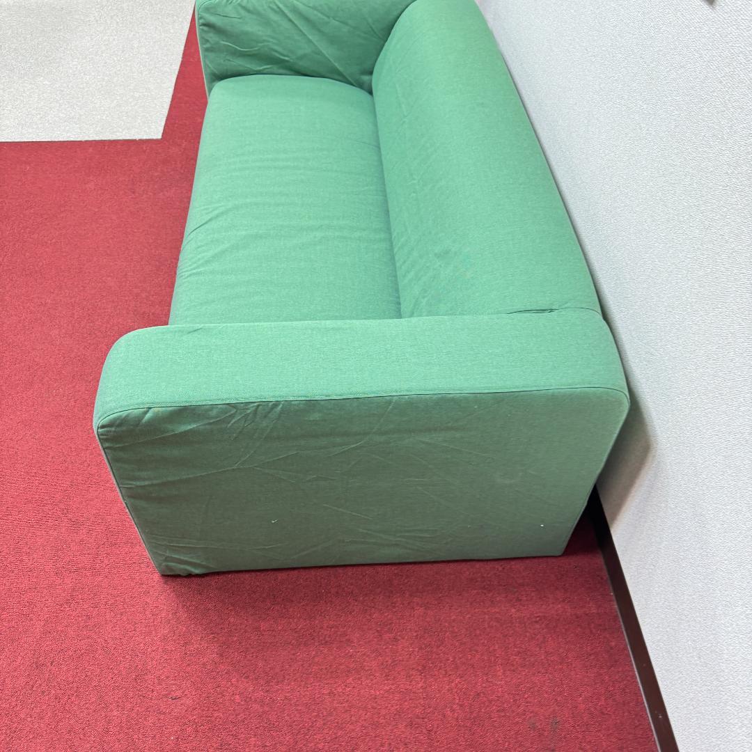 東京23区送料無料　超美品2かけソファー　可愛い緑色　洗浄/除菌済み