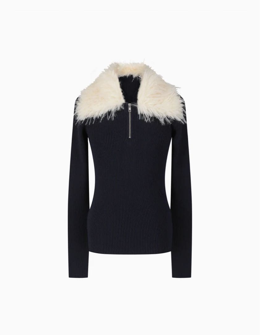 トップス Bibiy FRAN FUR KNIT