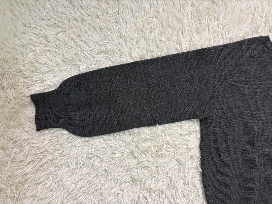 Burberrys ノバチェック Vネックニット グレー サイズ3