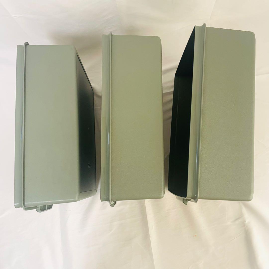 タッパーウェア 収納 スーパーケース 5個セット(深型2個+薄型3個)