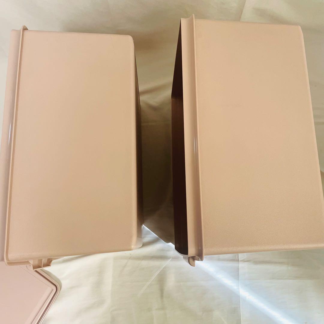 タッパーウェア 収納 スーパーケース 5個セット(深型2個+薄型3個)