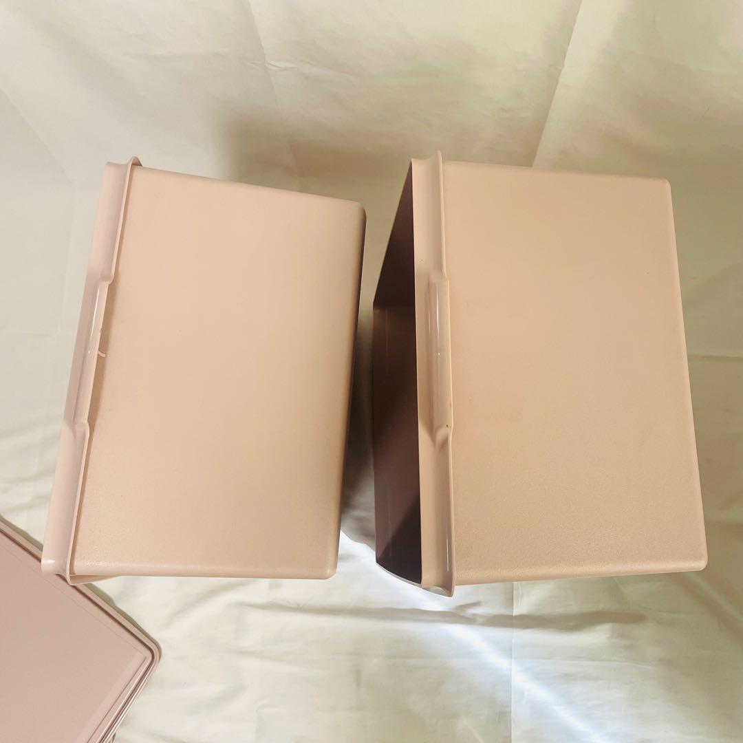 タッパーウェア 収納 スーパーケース 5個セット(深型2個+薄型3個)