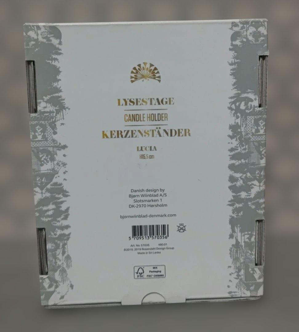 ビヨン・ヴィンブラッド 天使型キャンドルホルダー 陶器製