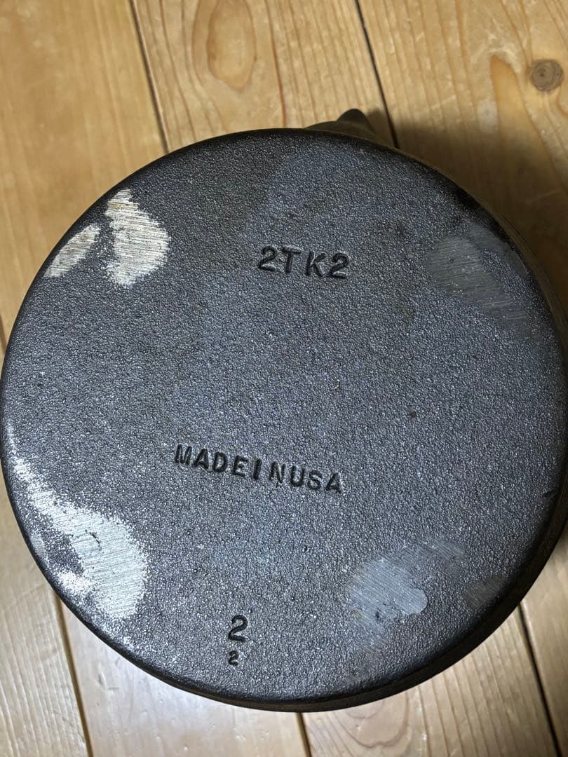 未使用LODGE ロッジ 鋳鉄ティーケトル 2TK2 スプリングハンドル 廃盤品