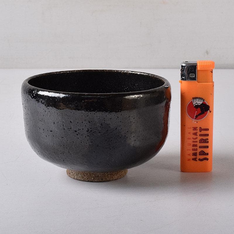 茶道具　黒楽茶碗　時代箱　V　R8499