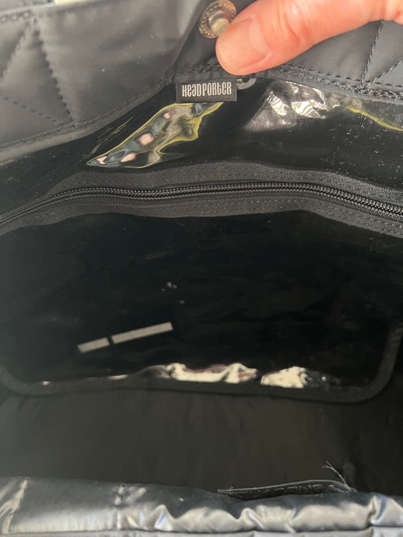 美品 HEAD PORTER BLACKBEAUTY トートバッグ L藤原ヒロシ