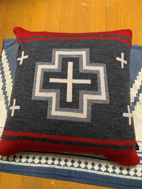 美品 PENDLETON ウール ニット クッション