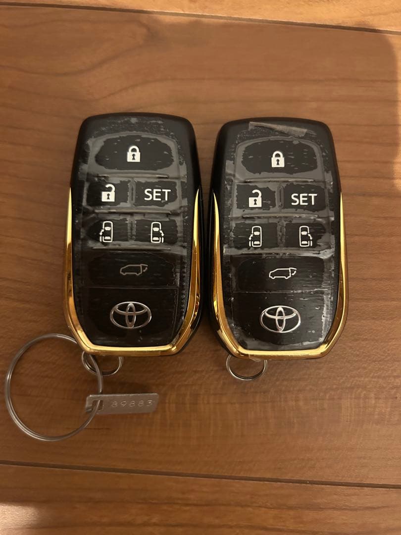 トヨタ純正 アルファード スマートキー (６ボタン)