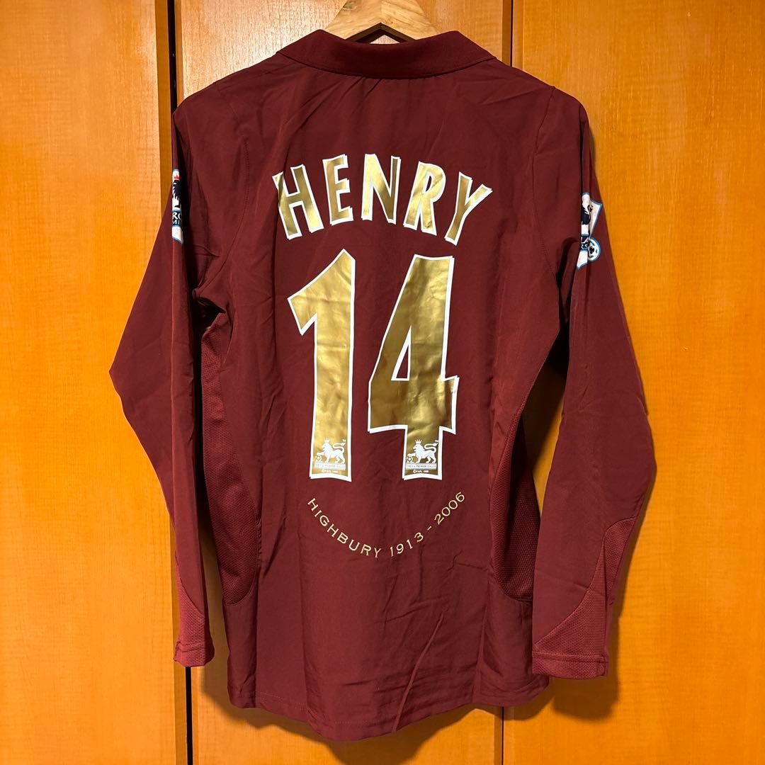 アーセナル アンリ 05-06 ホームユニフォーム