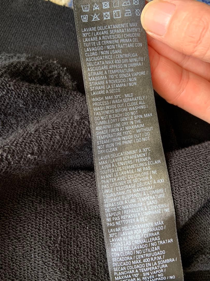 BALENCIAGA Heavy l ジップアップフーディ　Mサイズ