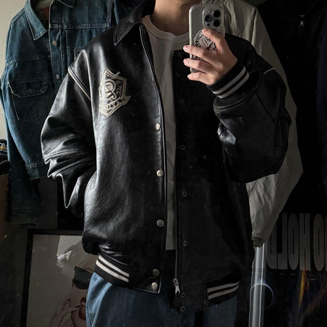 AVIREX レザージャケット　75th anniversary