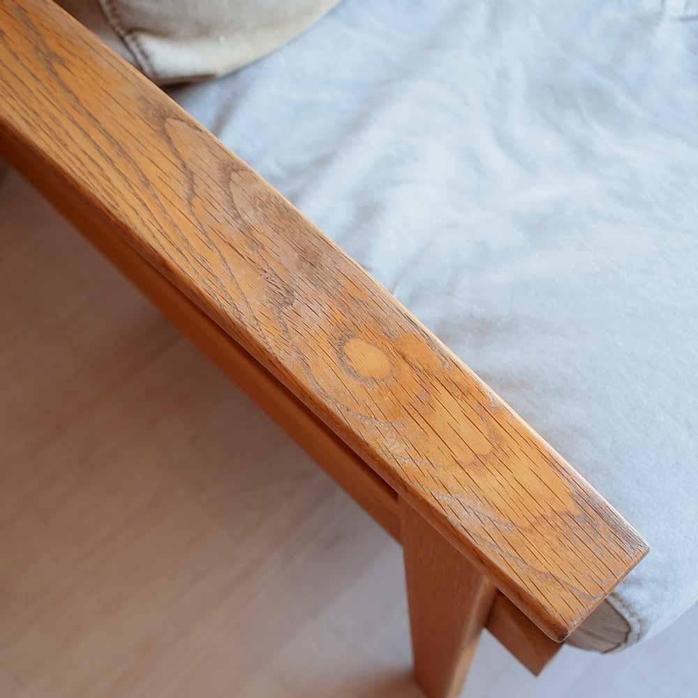 アーバンリサーチドアーズ BOTHY ソファ キャンバス生地 オーク材フレーム