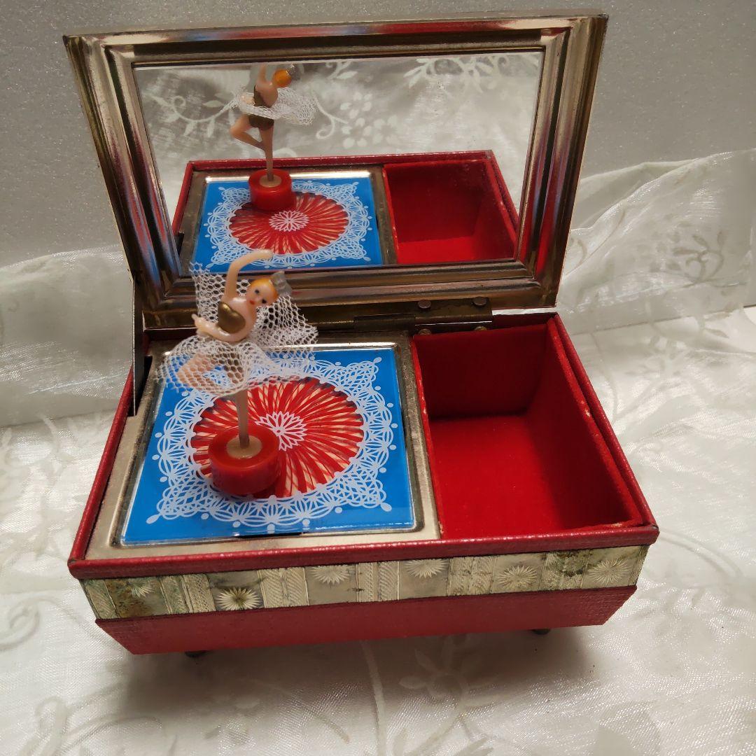 オルゴール バレリーナ ジュエリーBOX 昭和レトロ 乙女の祈り