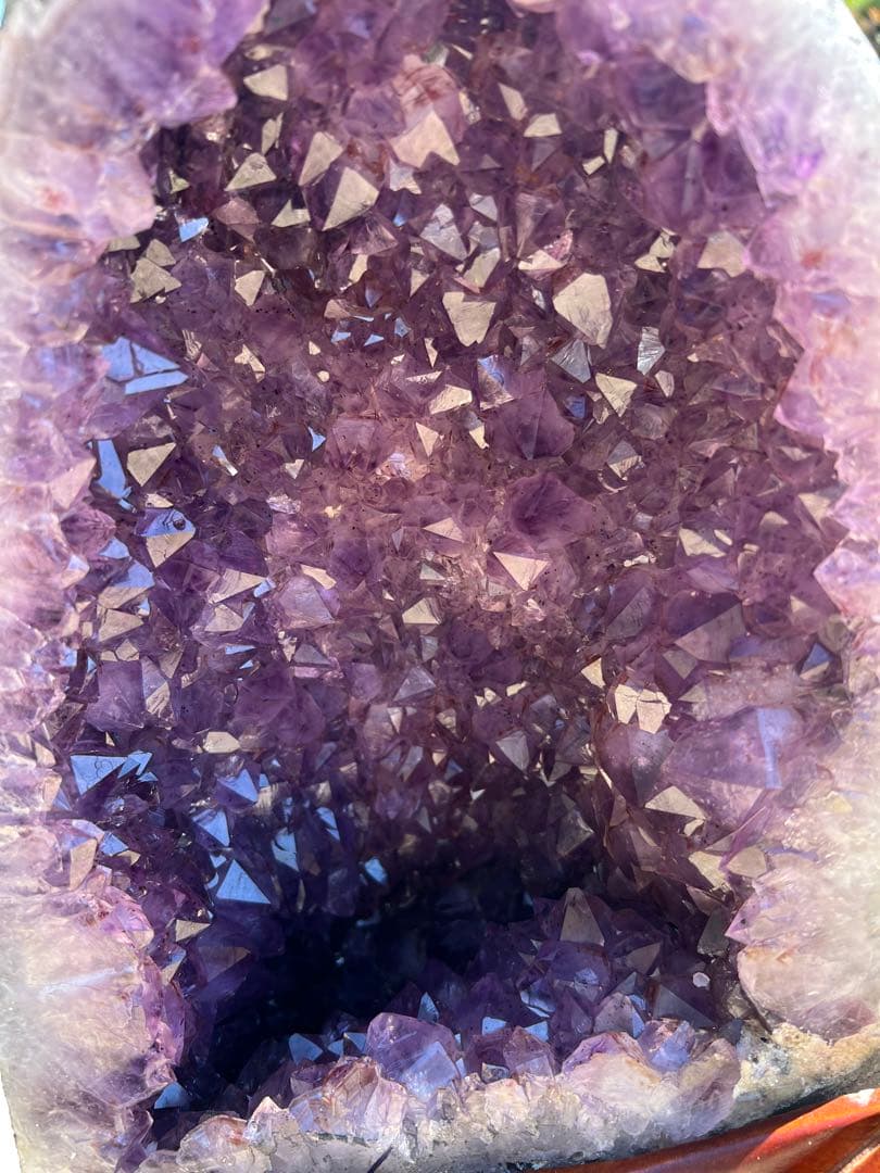 高品質アメジストドーム パワーストーン 紫水晶 天然石 置き物