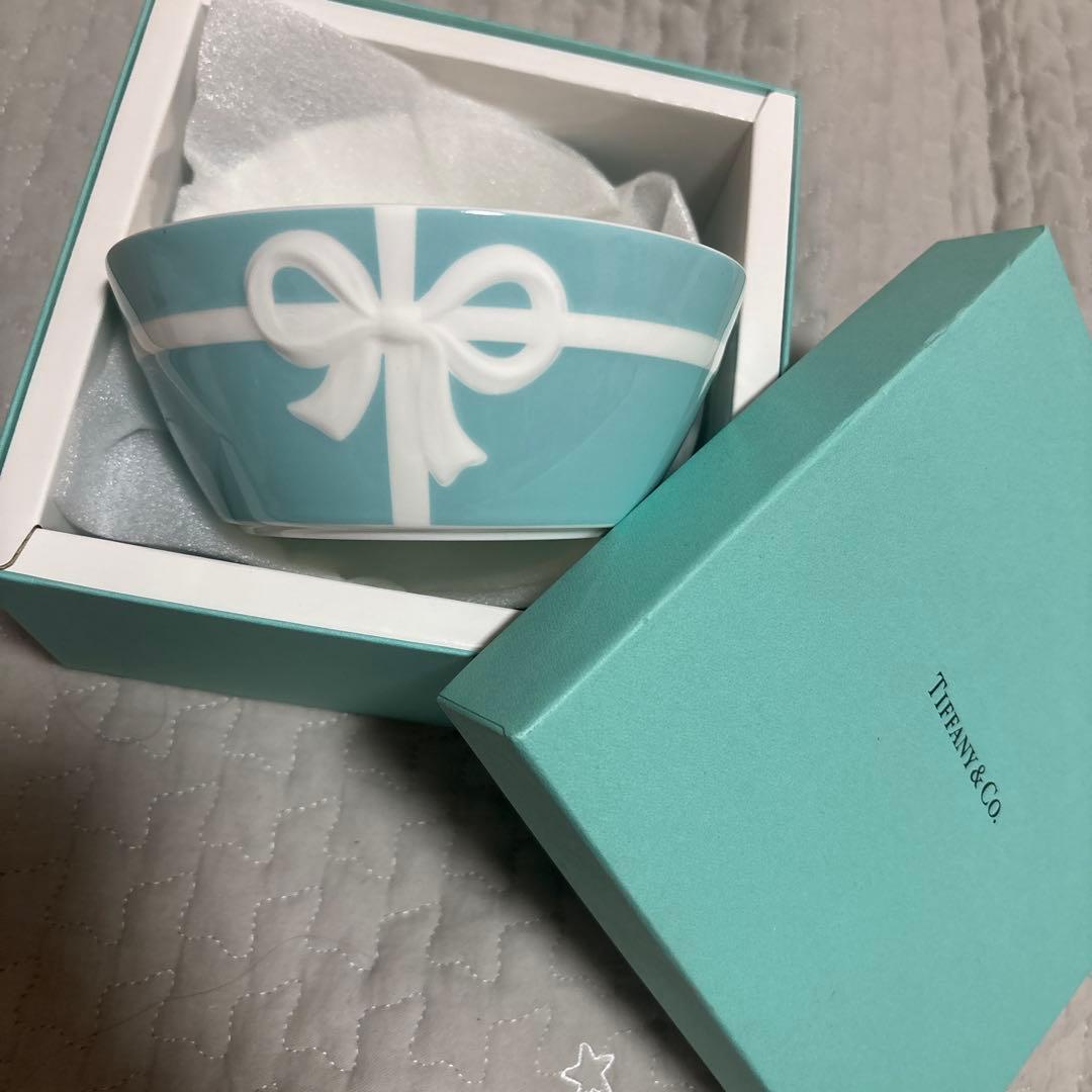 Tiffany & Co. リボンデザイン皿 2枚