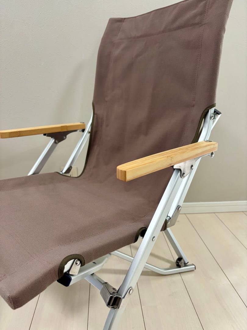  peak【Limted ITEM】ローチェア30 グレー 2脚セット①