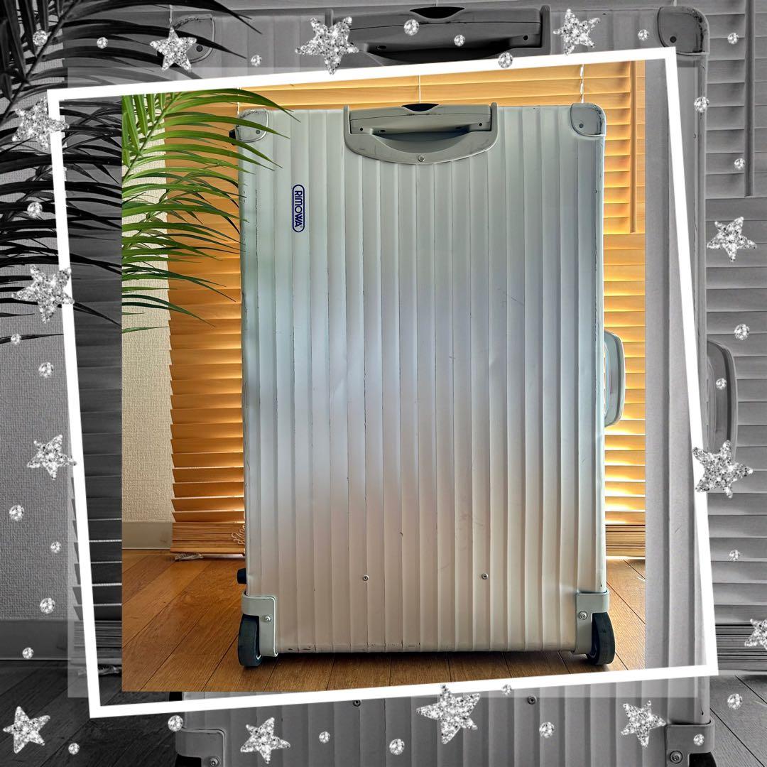RIMOWA リモワ 大型 2輪 ヴィンテージ シルバー 旧モデル ドイツ購入