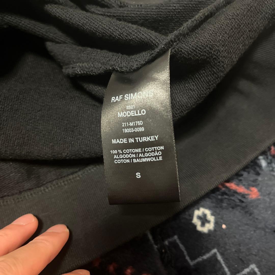 トップス RAF SIMONSTEENAGE DREAMSOVERSIZEDHOODIE