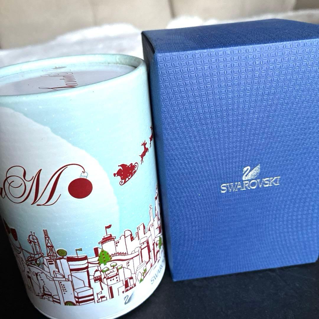 スワロフスキー　サンタウシ　置物