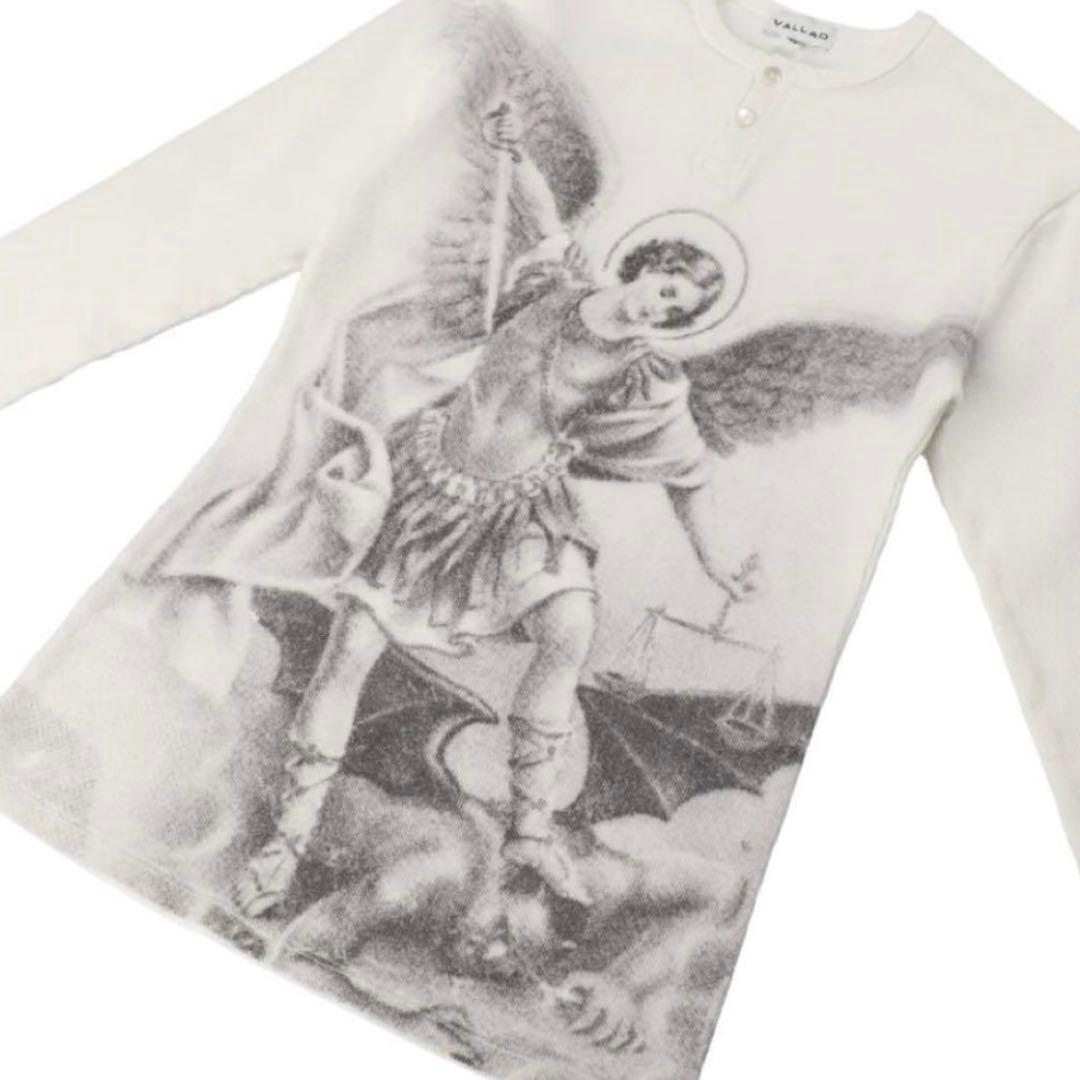 VALLAD V.HENRY NECK L/S サーマル ホワイト L IO