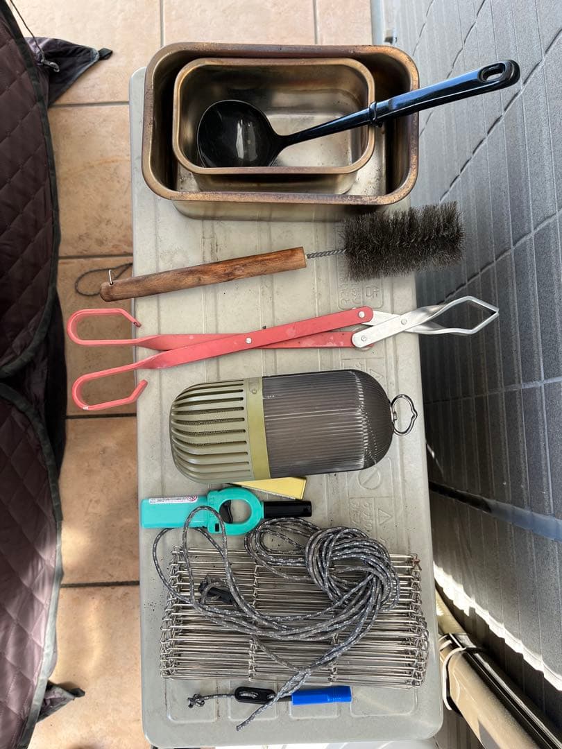 IESAUNA HEAT＋Set(カバー、天板、鉄板、燃料、底上げ台等)