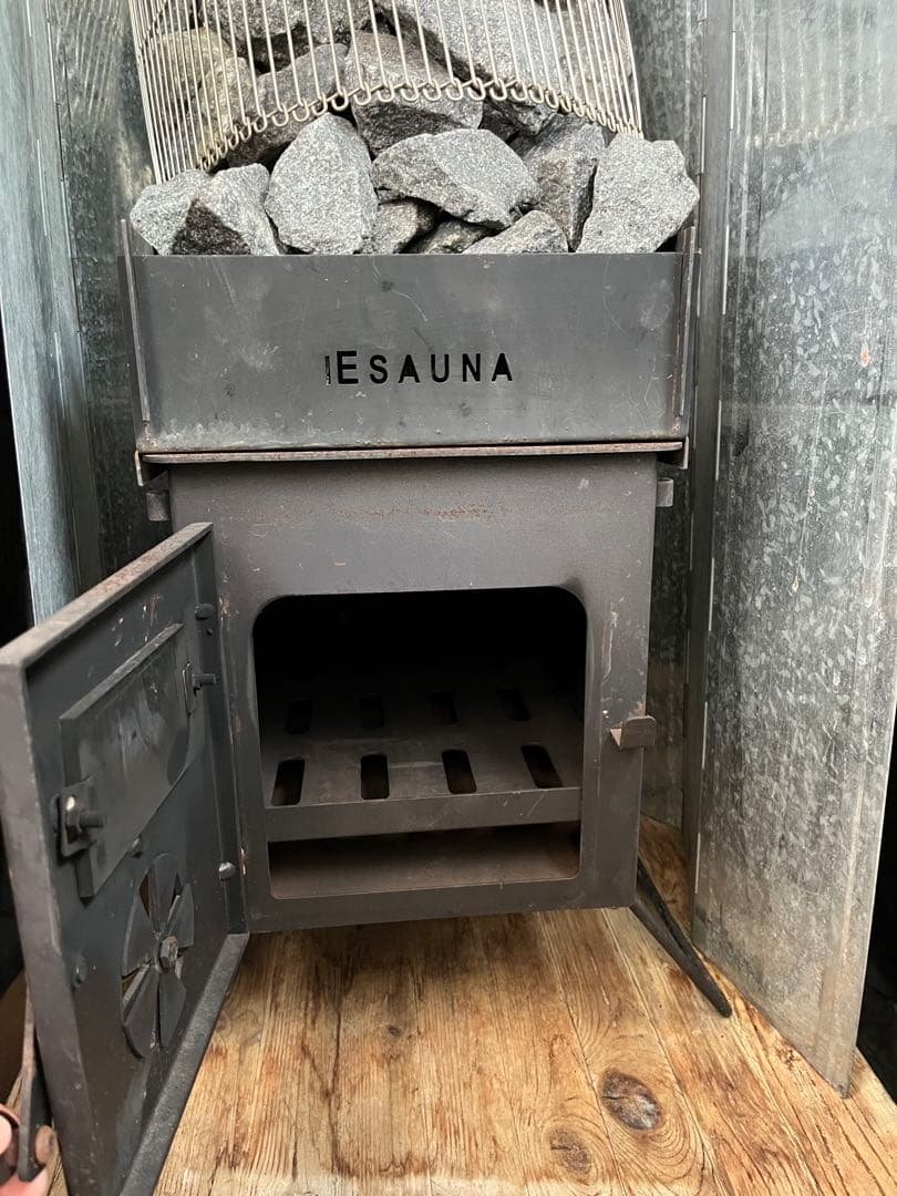 IESAUNA HEAT＋Set(カバー、天板、鉄板、燃料、底上げ台等)