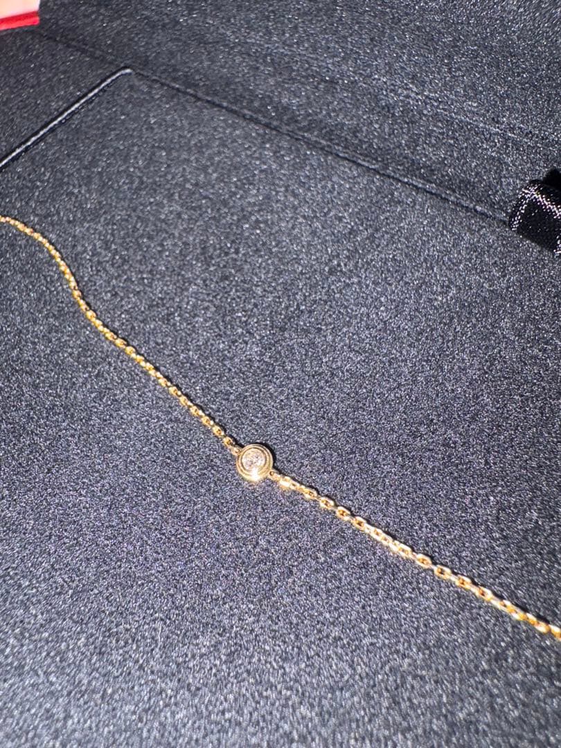 ゴールドチェーンブレスレット